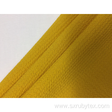 75D Polyester Bubble Crepe Chiffon Solid Fabric